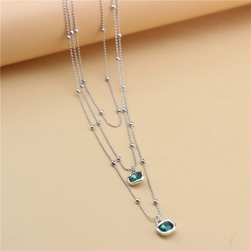 Fashion Bijoux Femme Woman Crystal Jewelry Accessories Set Necklace&Earring&Bracelet Valentine Day Funny Gift