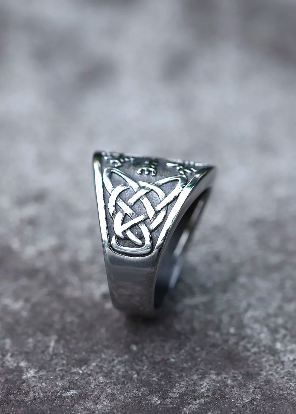 NEW Men's 316L stainless-steel rings Vintage Viking Nordic Slavic Pagan Amulet Finger fashion Jewelry Gift