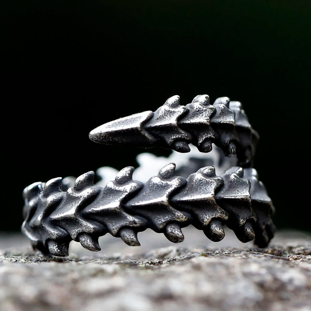 NEW Men's 316L stainless steel rings Vintage  Fashion Gothic Motorcycle Jewelry for teen gift