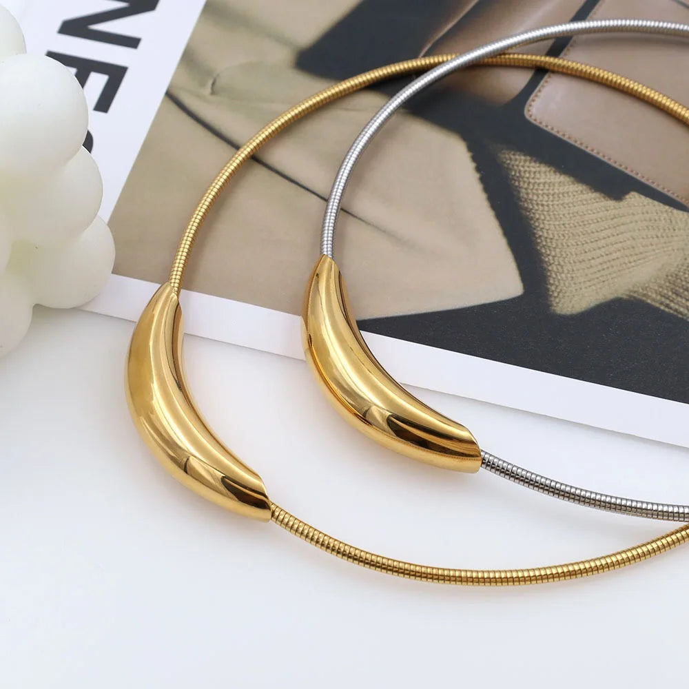 3mm Gold Silver Color Stainless Steel Spring Snake Chain Link Bracelet Fit European Brand Bracelet Women Waterproof Jewelry