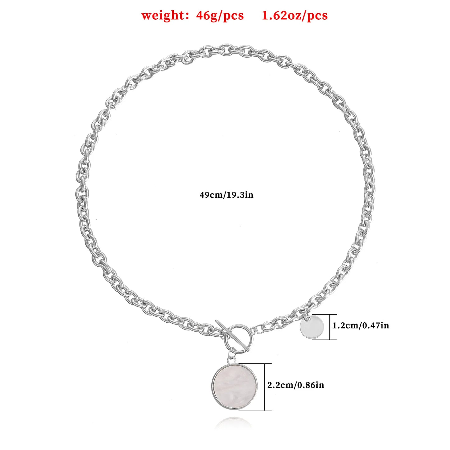 Niche Design Mother-of-pearl Necklace Female