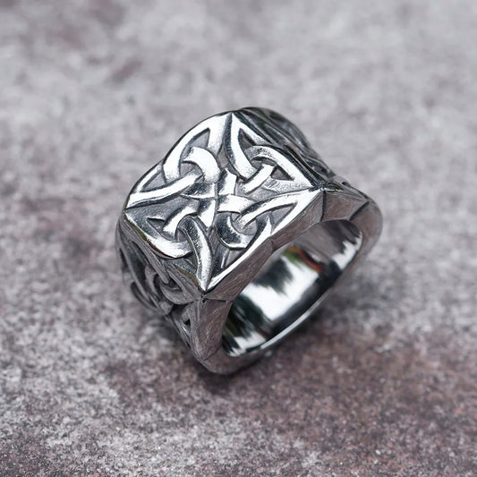 NEW Men's 316L stainless-steel rings Odin VIKING Talisman RING for teens gothic punk FASHION Jewelry Gift