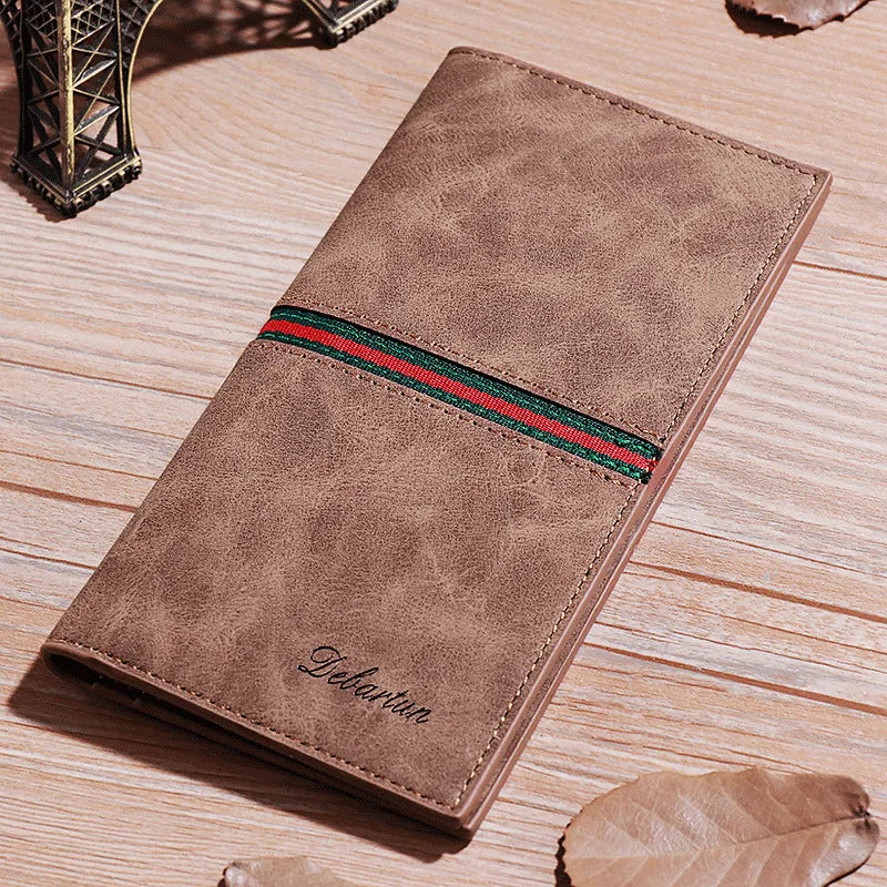 PU Leather Men Wallets Coin Pocket Card Holder Male Purse Fashion Wallets High Quality Gift for Husband Father