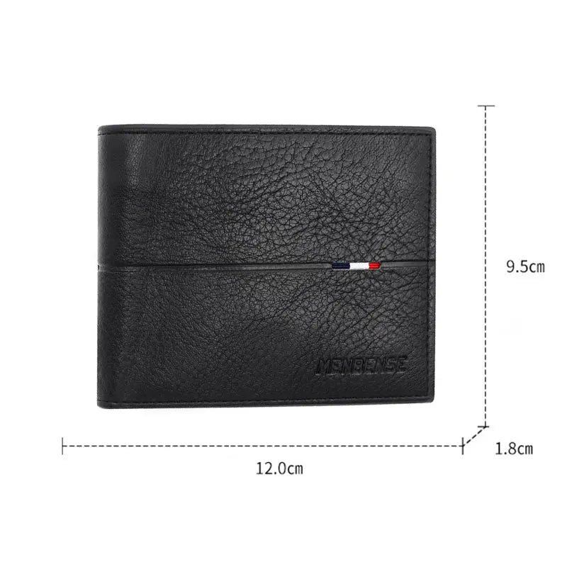 Engraving Men Wallets New Short Zipper Card Holder Quality Male Purse Simple Slim Coin Pocket PU Leather Men's Wallet