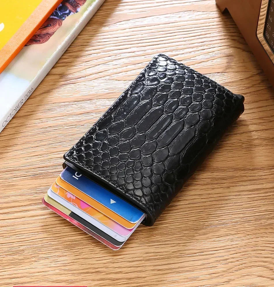 Rfid Credit Card Holder Men Wallets Money Bag Mini Magic Male Thin Slim Smart Minimalist Wallet Cardholder Case Wallets for Men