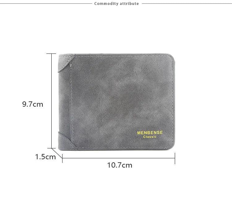 New Wallets Slim Card Holder Photo Holder Male Engraved Wallet Small Classic Zipper Coin Pocket Square Men Purses