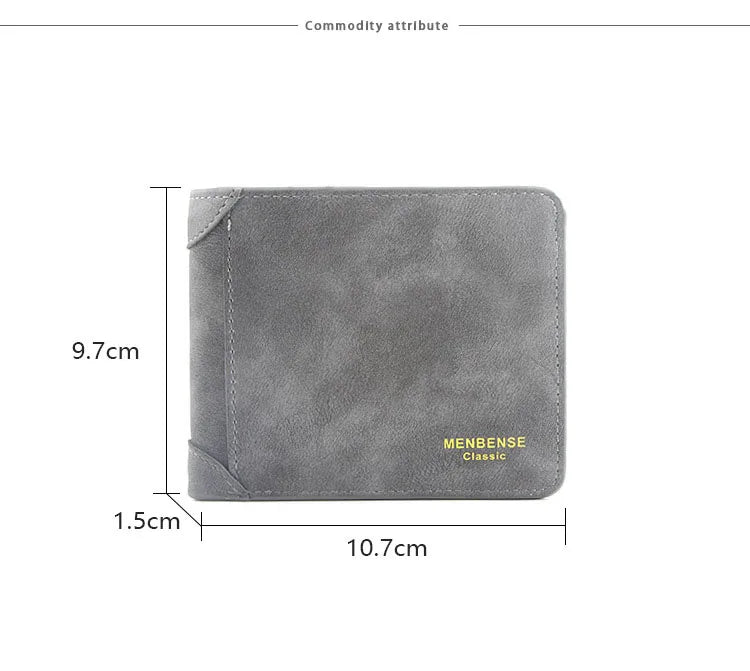 New Wallets Slim Card Holder Photo Holder Male Engraved Wallet Small Classic Zipper Coin Pocket Square Men Purses