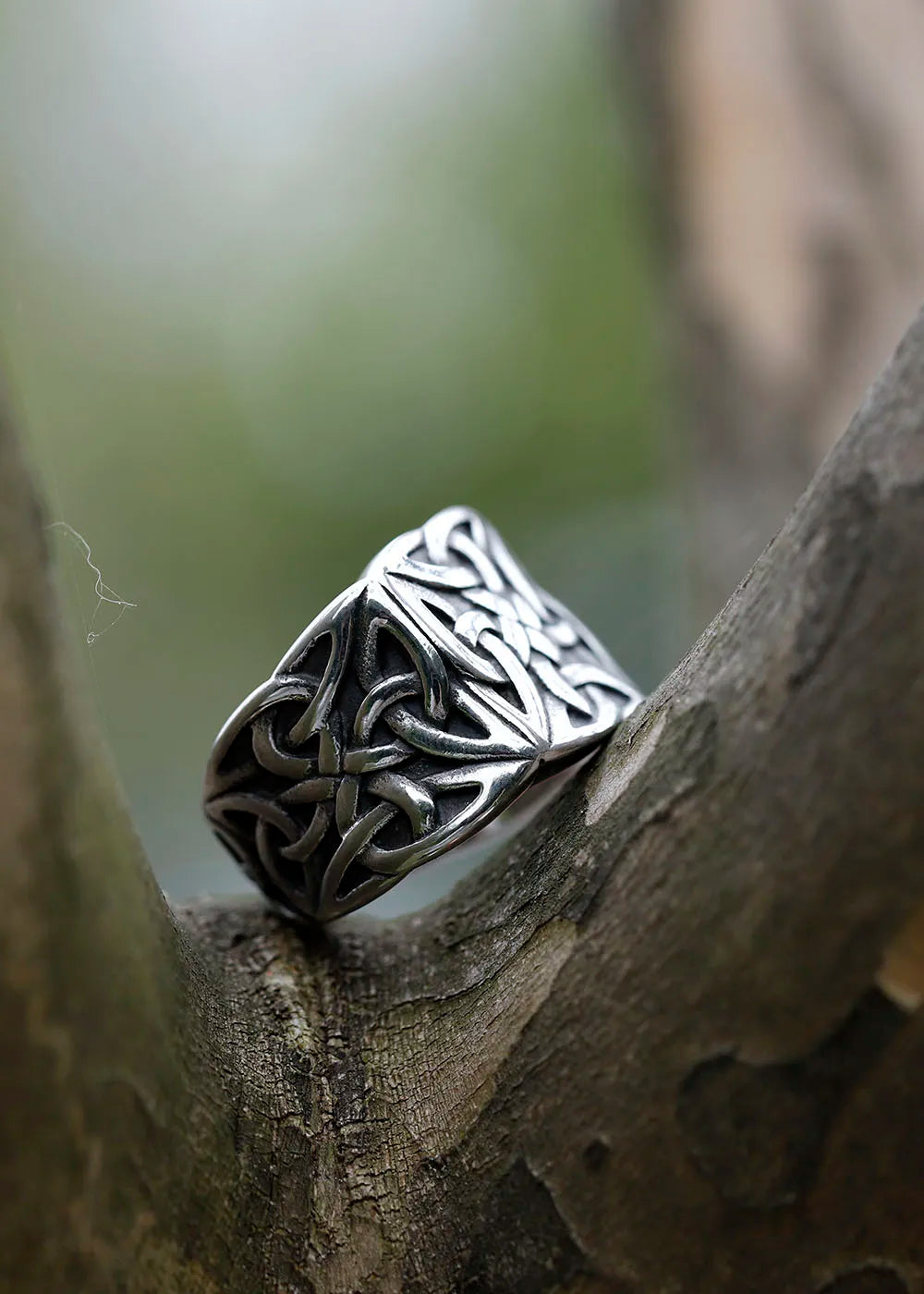 NEW Men's 316L stainless-steel rings Odin VIKING Talisman RING for teens gothic punk FASHION Jewelry Gift