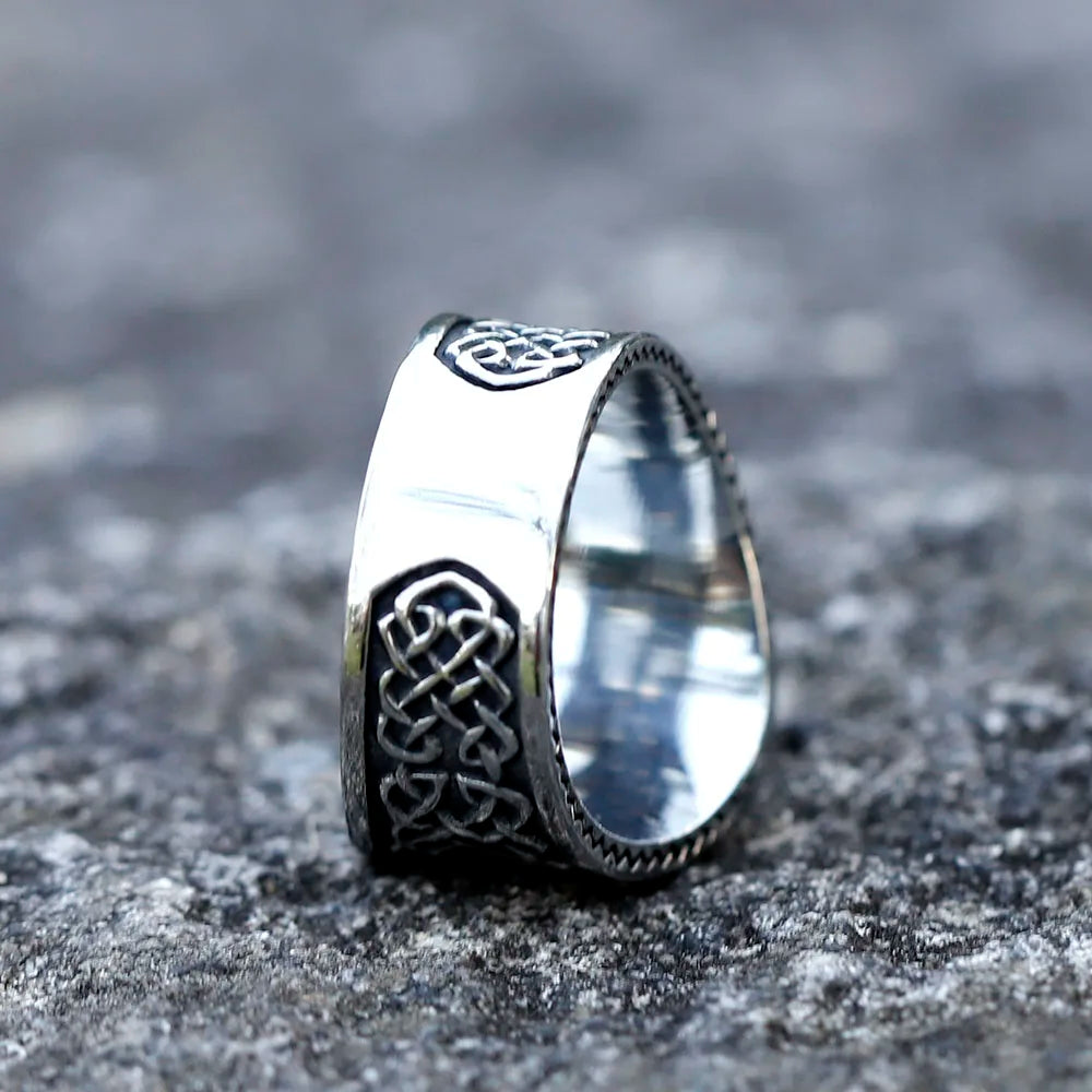 NEW Men's 316L stainless steel rings viking Amulet Tree of life ring for teens fashion Jewelry for gift