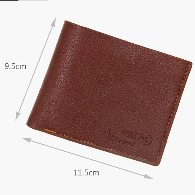 Wallets High Quality Slim Card Holder Coin Pocket  Customized Male Wallet Brand Photo Holder Purses