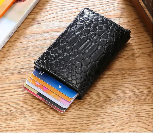 Rfid Credit Card Holder Men Wallets Money Bag Mini Magic Male Thin Slim Smart Minimalist Wallet Cardholder Case Wallets for Men